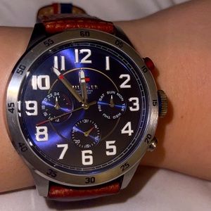 Tommy Hilfiger Brown Leather watch